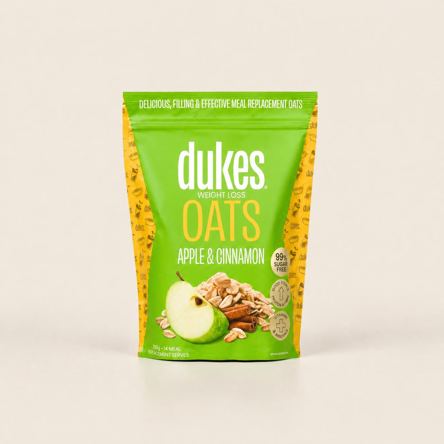Dukes Oats Apple & Cinnamon - Bag