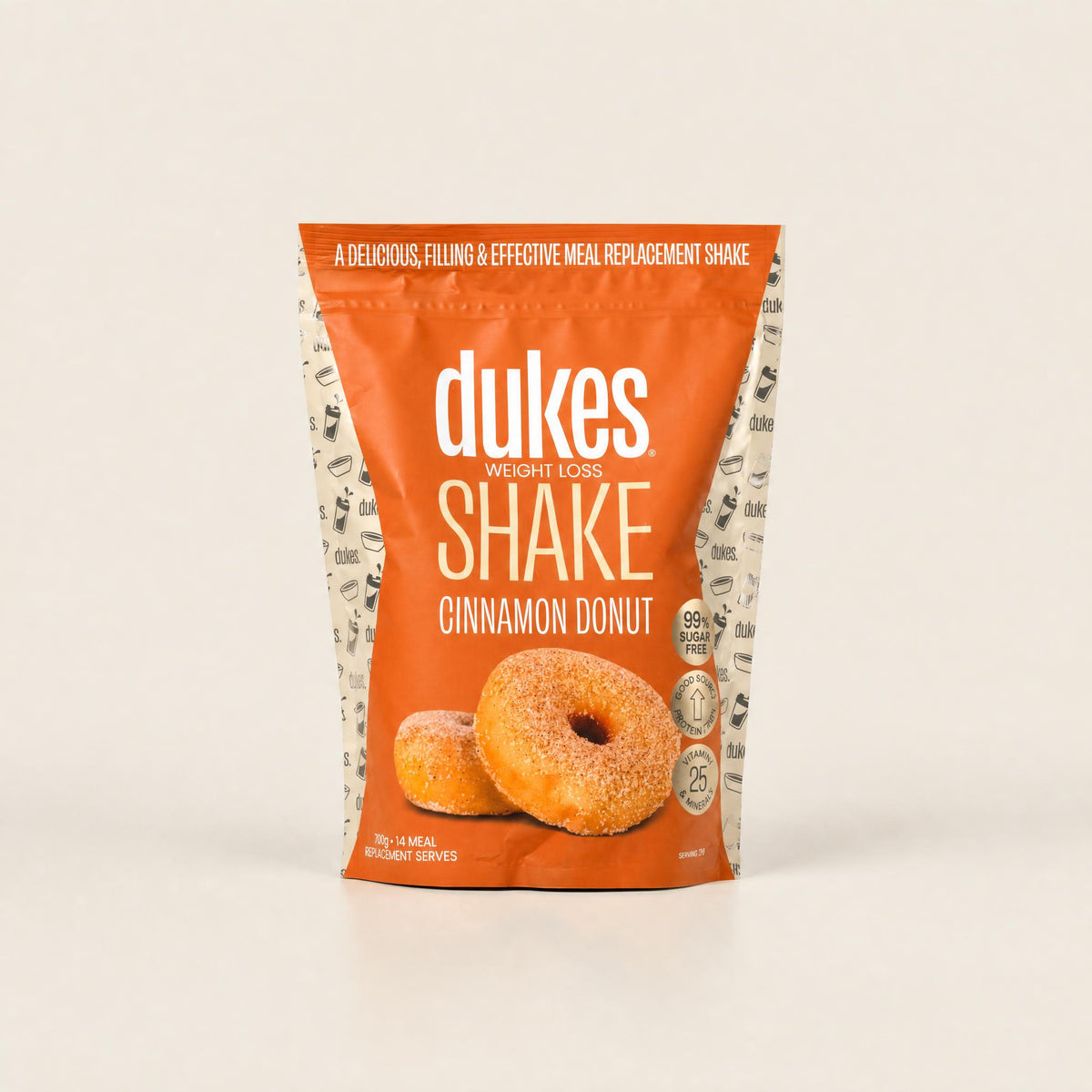 Dukes Shake Cinnamon Donut - Bag