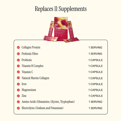 Nourish Collagen, 28 Sachets