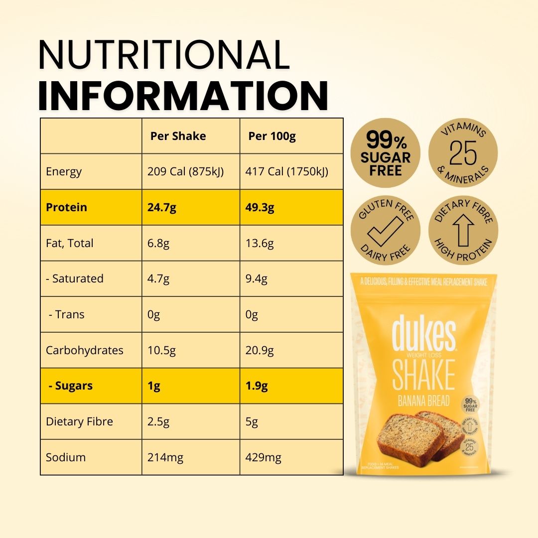 Dukes Shake Banana Bread - Bag