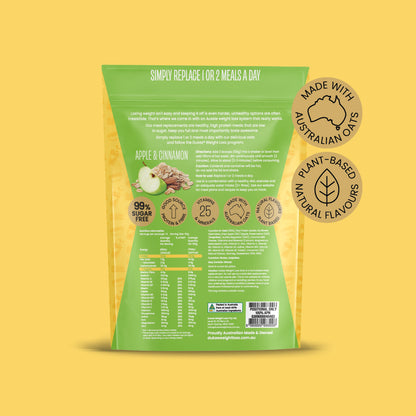 Back of Apple & Cinnamon Shake Bag