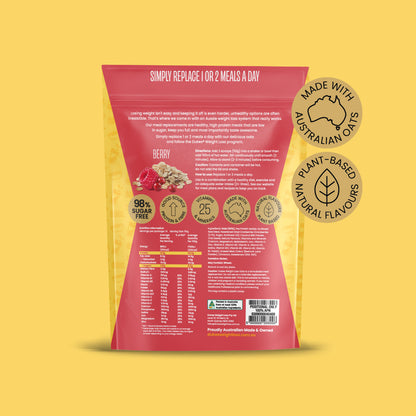 Back of Berry Shake Bag