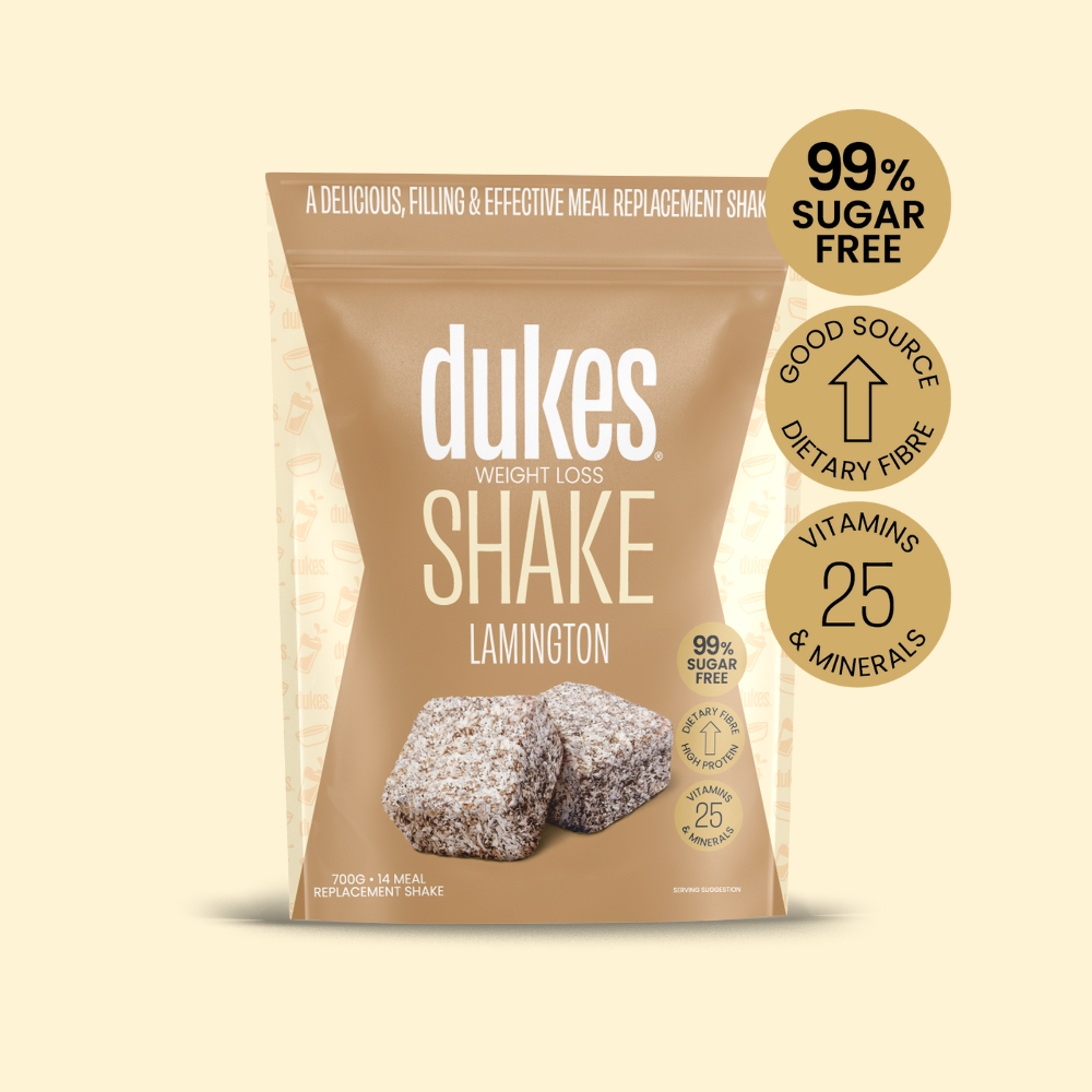 Bag of Dukes Lamington Meal Replacement Shake