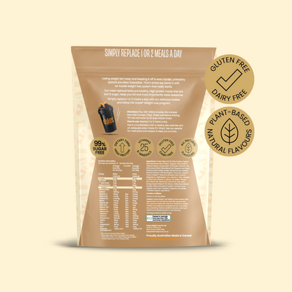 Back of Lamington Shake Bag