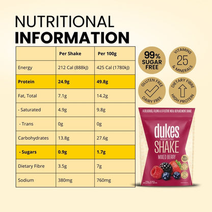 Dukes Shake Mixed Berry - Bag