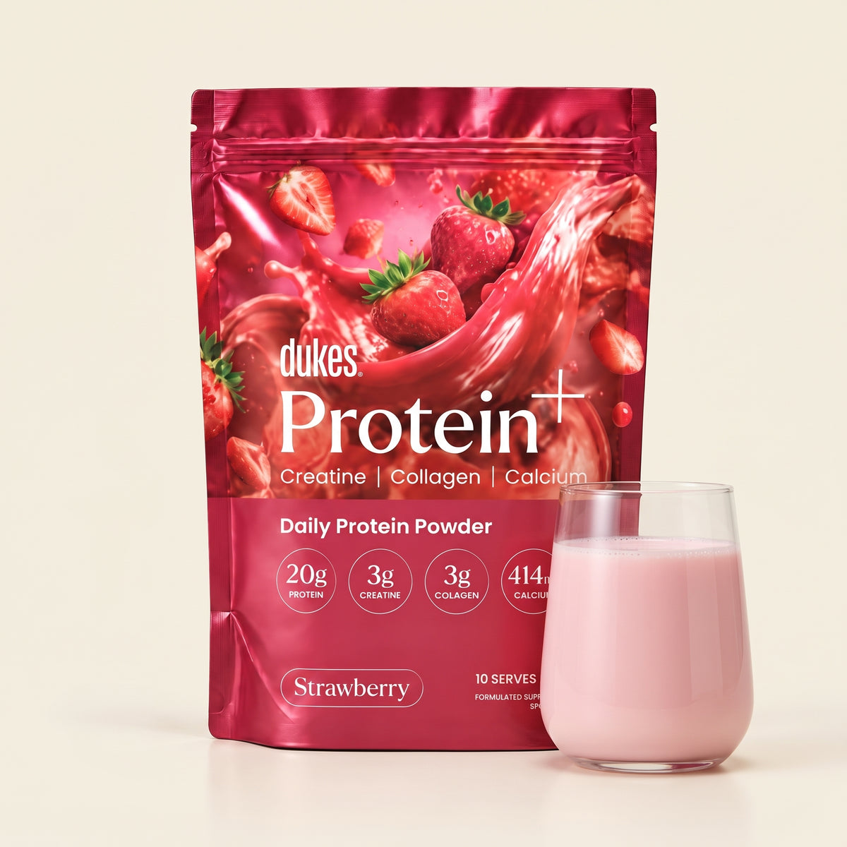 Protein + Creatine, Collagen & Calcium