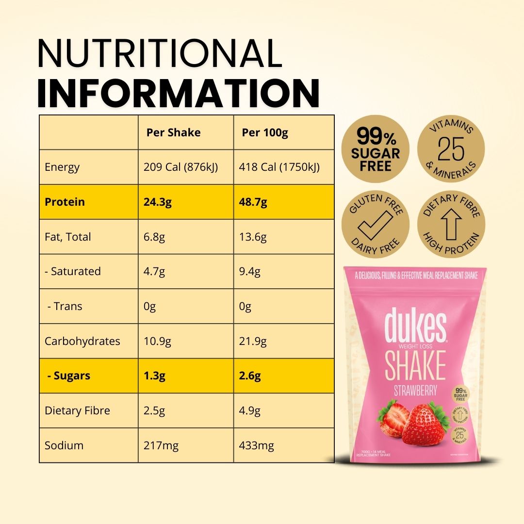 Dukes Shake Strawberry - Bag